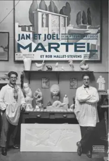 JAN ET JOËL MARTEL, SCULPTEURS ART DÉCO,  ET ROB MALLET-STEVENS, ARCHITECTE